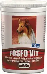 MIKITA FOSFO-VIT 150szt — uztura bagātinātājs tabletes, 150 gab.