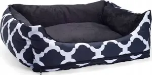 Pet bed Bimbay KANAPA KROPKA MAROKO black 165x50 cm