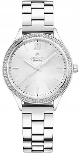 Wristwatch Giewont Sapphire GW1140-B1 — ladies' analogue watch, silver case, sapphire crystal