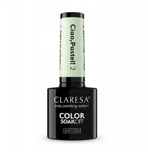 Hybrid Nail Polish Claresa Ciao Pastel 2 — 5 g pastel shade, hybrid/gel formula