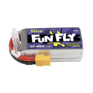 Аккумулятор Tattu TA-FF-100C-1550-3S1P для RC моделей — 3S1P 1550 мА·ч 100C