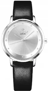 Wrist Watch Giewont Sapphire GW4130-A1 — women's silver watch, sapphire crystal