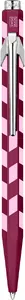 Ballpoint pen Caran d'Ache 849 Mosaic garnet red
