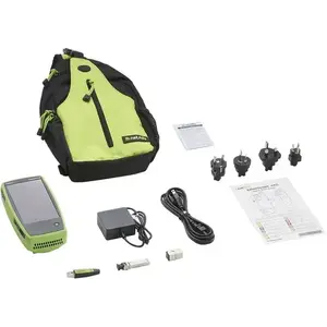 Network testing device Fluke Networks EtherScope nXG EXG-300 — tri-band Wi‑Fi (2.4/5/6 GHz), RJ-45, USB-A/C, battery-powered, 5" LCD