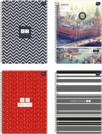 Hardcover A4 Index/Divider Interdruk SKOROWIDZ 69725380 — lined inserts, durable cover