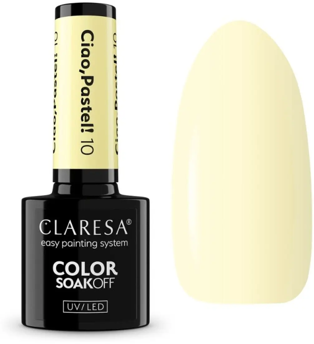 Hibrīda nagu laka Claresa Ciao Pastel