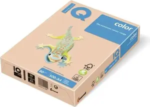 Kopēšanas papīrs IQ Color A4 80 g/m² laša krāsā, 500 lapas