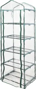 Greenhouse Flo 5-tier model 90002 — compact multi-shelf garden greenhouse