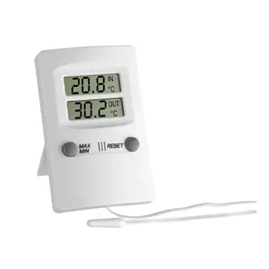 Electronic environment thermometer tfa dostmann 30.1009 — indoor/outdoor, °C, 70×20×110 mm, white