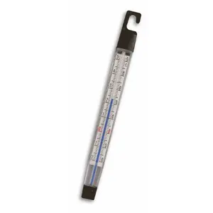 Liquid environment thermometer TFA-Dostmann 14.1012 — analog indoor/outdoor, 151×15×11 mm, black/white