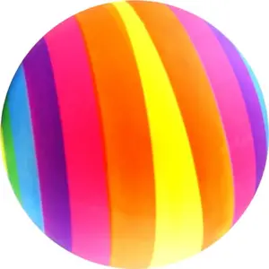 Мяч PVC Artyk 230 мм — модель 422305, разноцветный (радуга)
