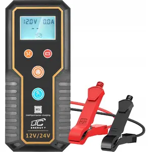 Battery Charger LTC microprocessor-controlled 12V/24V 15A model LX1203