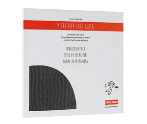 Cleaning cloth Franke 112.0530.324 — microfibre, black, max wash 60°C, 1 pc