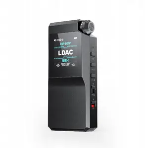 Portable headphone amplifier and DAC FiiO BTR17 — black