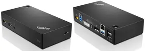 Laptop dock/port replicator Lenovo 40A70045IT — Wired USB 3.2 Gen 1 Type-B, Gigabit Ethernet, DC power, black