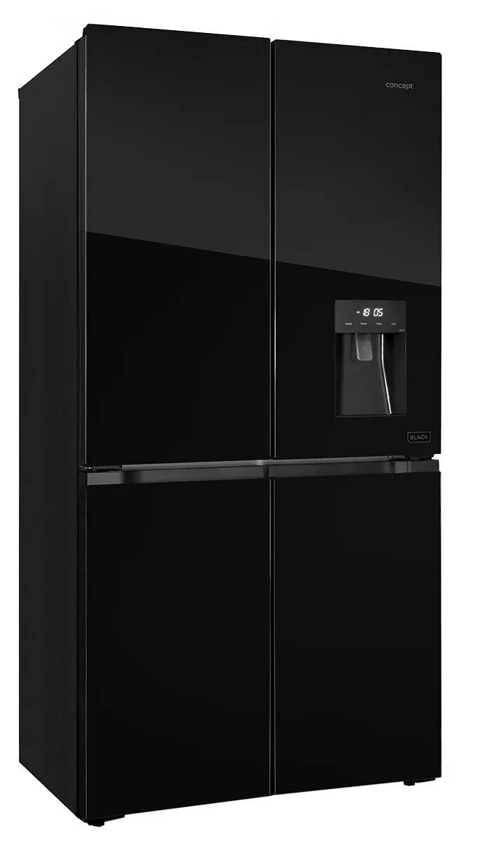 Brīvi stāvošs side-by-side ledusskapis Concept Solution