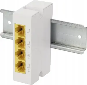 PULSAR EXT-POEG3DIN Extender PoE on DIN rail 1 Gbps, model EXT-POEG3DIN