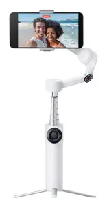 Smartphone camera stabilizer Insta360 Flow 2 Standard Bundle — White, 1100 mAh battery, 10 h runtime, 348 g