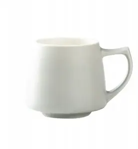 Ceramic cup Origami Aroma 200 ml, matte gray