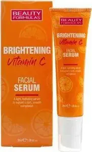 Ádas izgaismojoša seruma 30 ml, Beauty Formulas — serums ar C vitamīnu