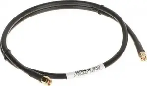 Coaxial cable SMA-W to SMA-W H155, 0.8 m length, no brand