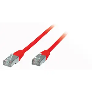 Tīkla kabelis Divers Cat5e F/UTP (FTP) 10 m, RJ-45—RJ-45, 1 Gbit/s, sarkans