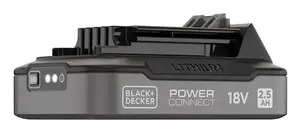 Battery and charger pack Black & Decker BDL2518S-XJ — Li‑Ion 2.5 Ah