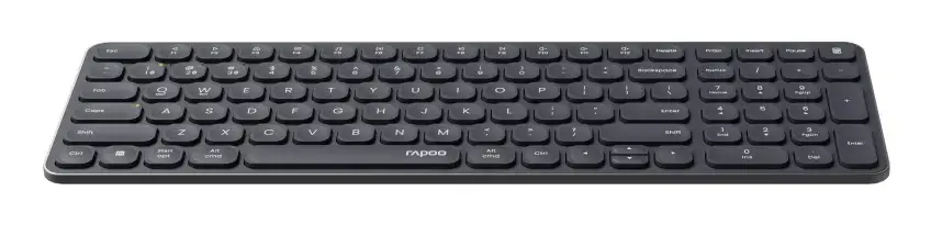 RAPOO E9710M беспроводная клавиатура RF+Bluetooth QWERTZ Photo 3