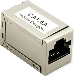 ROLINE RJ45 coupler Cat.6A shielded – in-line network coupler, model 21.17.3118