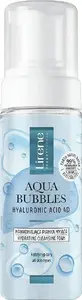 Facial Cleansing Foam Lirene Aqua Bubbles Hyaluronic Acid 4D 150 ml