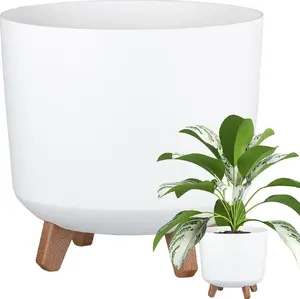 Flower pot Prosperplast Doniczka GRACIA TUBUS – white, model DGTL300L_S449