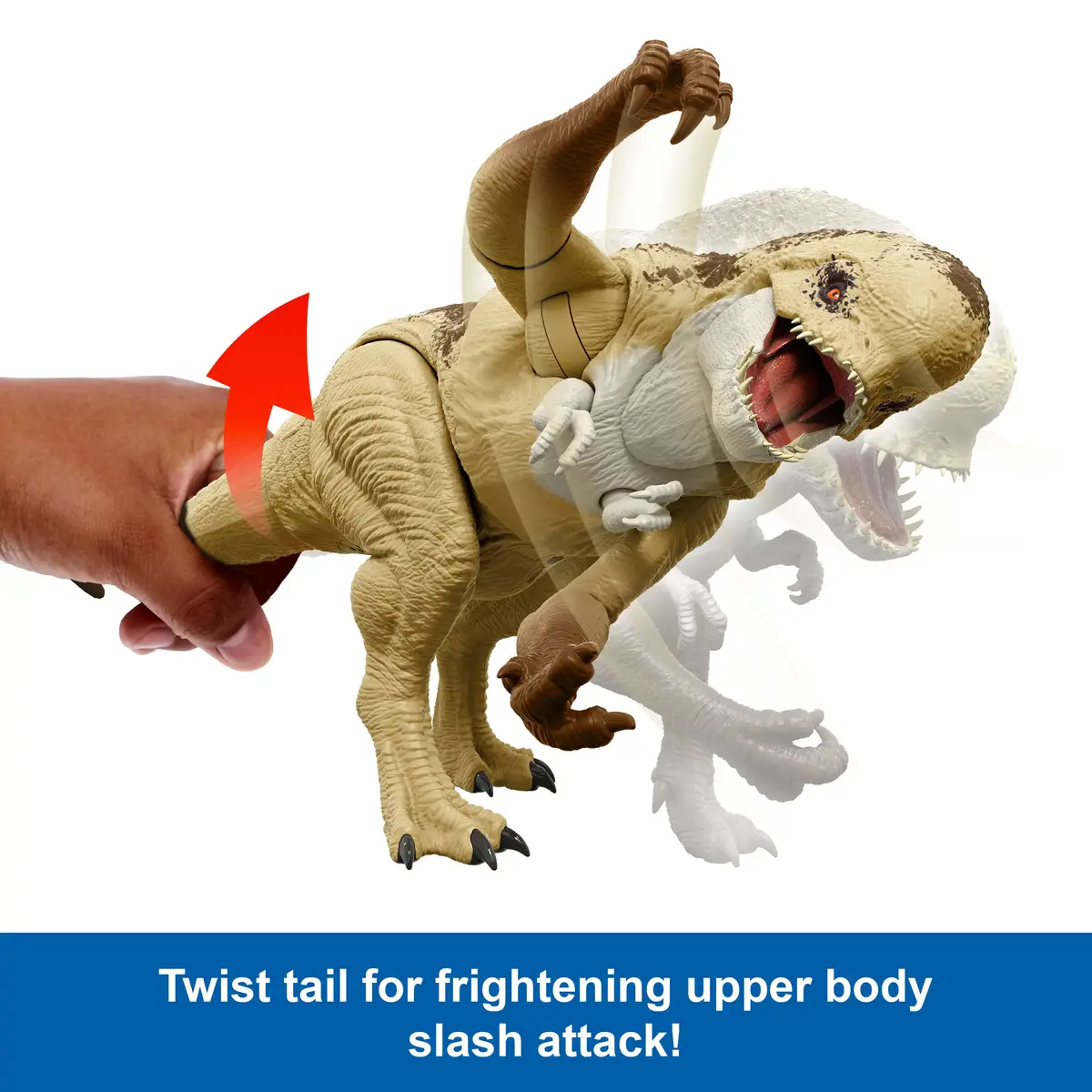 MATTEL Jurassic World Rebirth Distortus Rex 22" Photo 7