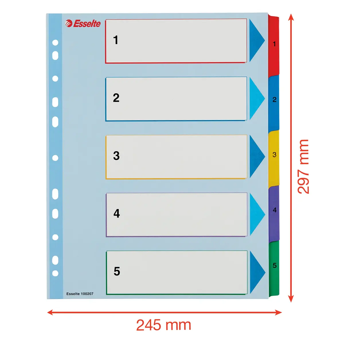 ESSELTE Index 1-5 Re-writable Mylar A4+ Photo 6