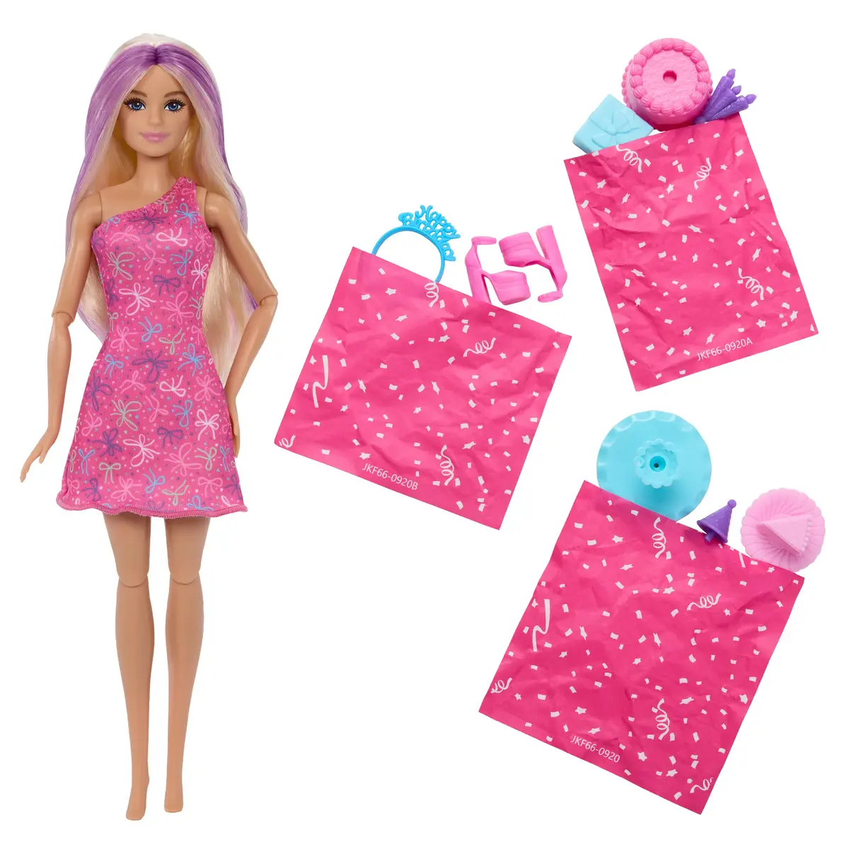 MATTEL Barbie Rise & Surprise Pet Birthday Series lelle Photo 3
