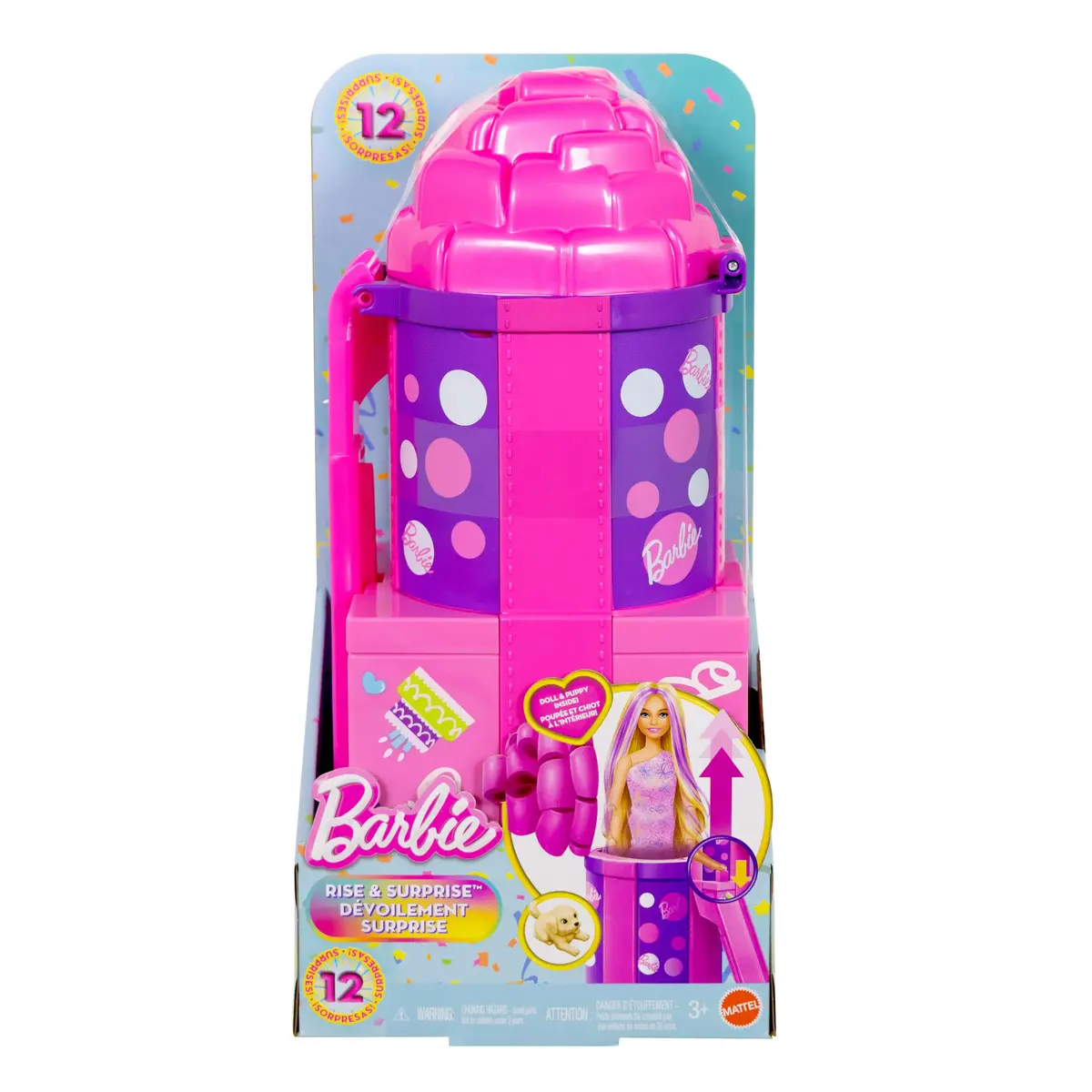 MATTEL Barbie Rise & Surprise Pet Birthday Series lelle Photo 6
