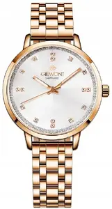 Wrist Watch Giewont Sapphire GW7370-B3 — ladies' analogue wristwatch, rose gold case, sapphire crystal
