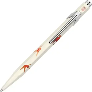 Ballpoint pen Caran d'Ache 849 Nina Cosford, beige, in gift box