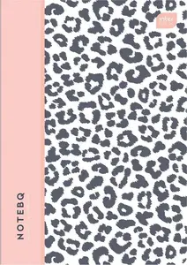 Notebook A5 INTERDRUK — 60 sheets, ruled (grid) binding INTE2161
