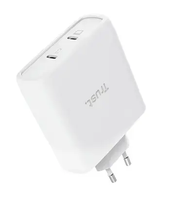 TRUST Maxo 100W 2‑порт USB‑C GaN зарядное Photo 2