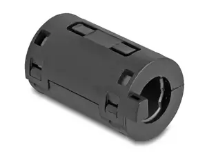 Ferrite core clamp DELOCK 80947, black, 36×19.5×18 mm, pack of 2