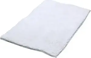 Bathroom carpet Sourcing 7052101, soft bath mat 45×65 cm, white