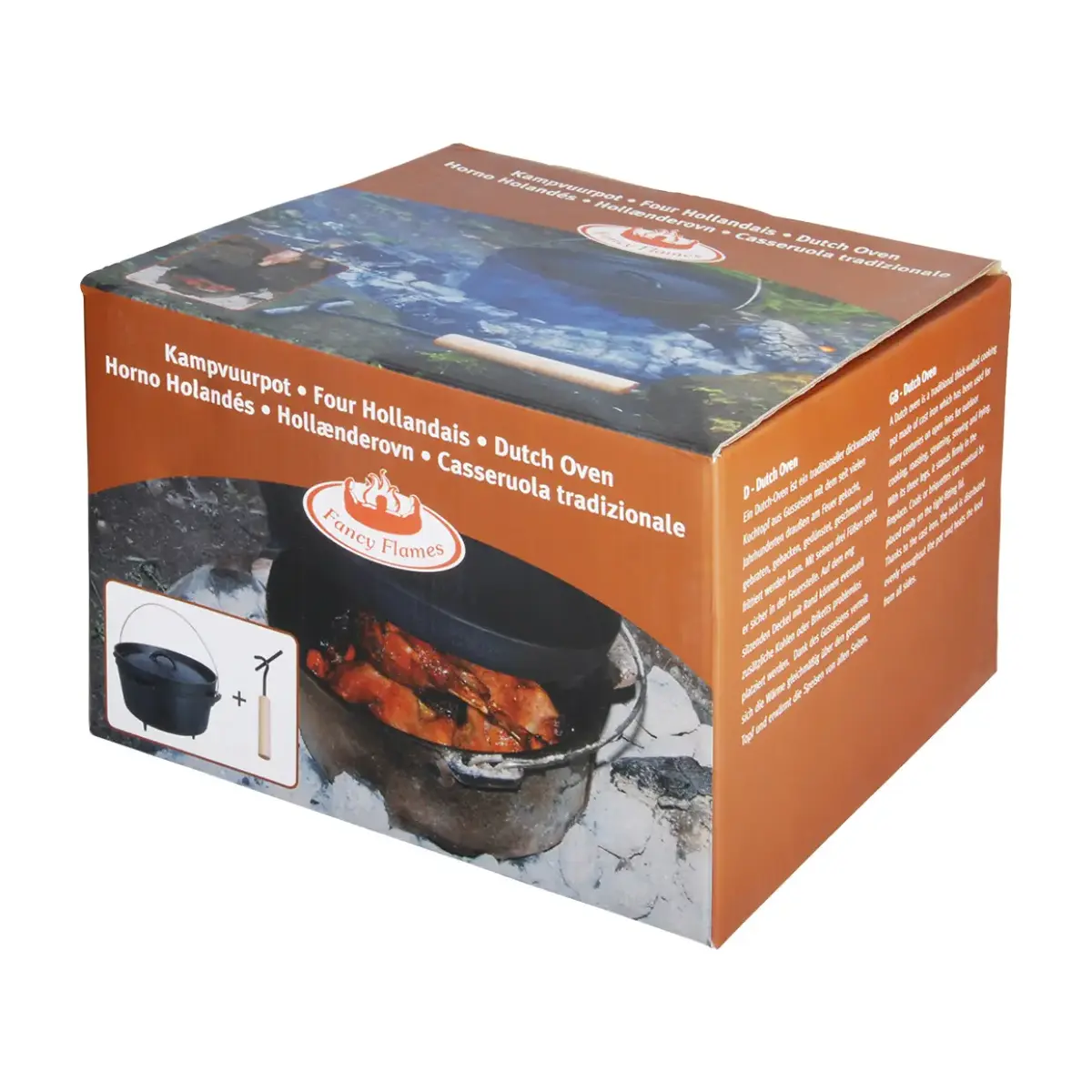 Esschert Design FF117 чугунная Dutch oven 3,5 л Photo 3