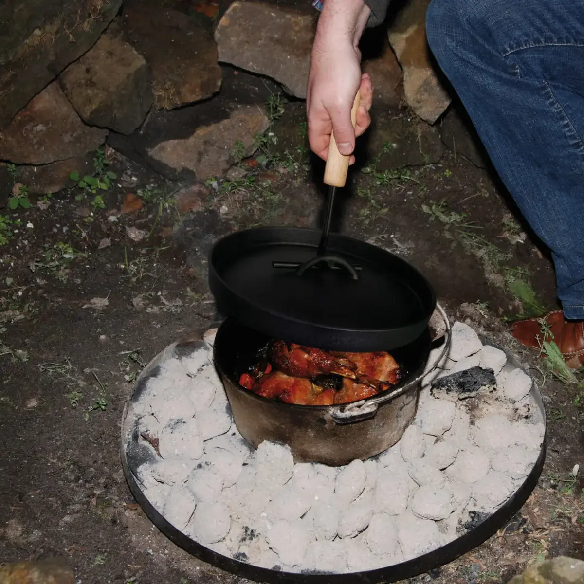 Esschert Design FF117 чугунная Dutch oven 3,5 л Photo 4
