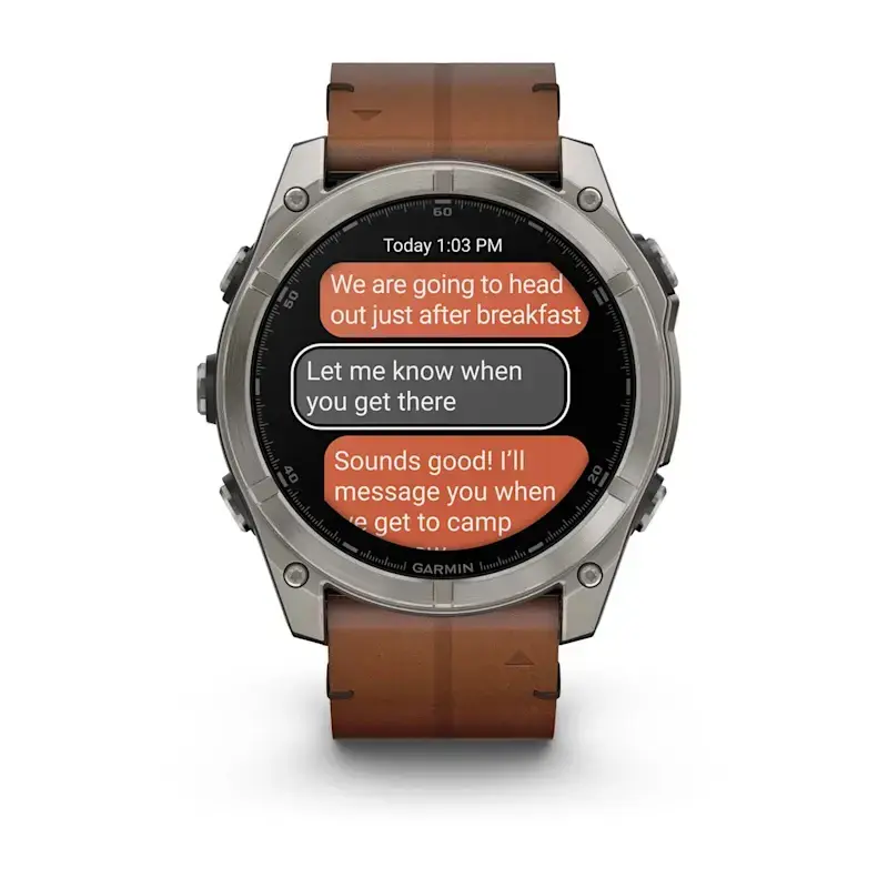 GARMIN Fenix 8 51 мм Titanium умные часы Photo 9