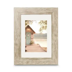 Picture frame HAMA Cottage Single, brown plastic (polystyrene), 200×250×20 mm