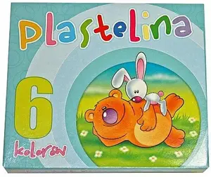 Пластилин для лепки Mona Plastelina MONA P6 – набор разноцветный, многоразовый материал для моделирования