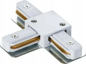 T-shaped Connector for Surface-Mounted Track, DPM STTW, white