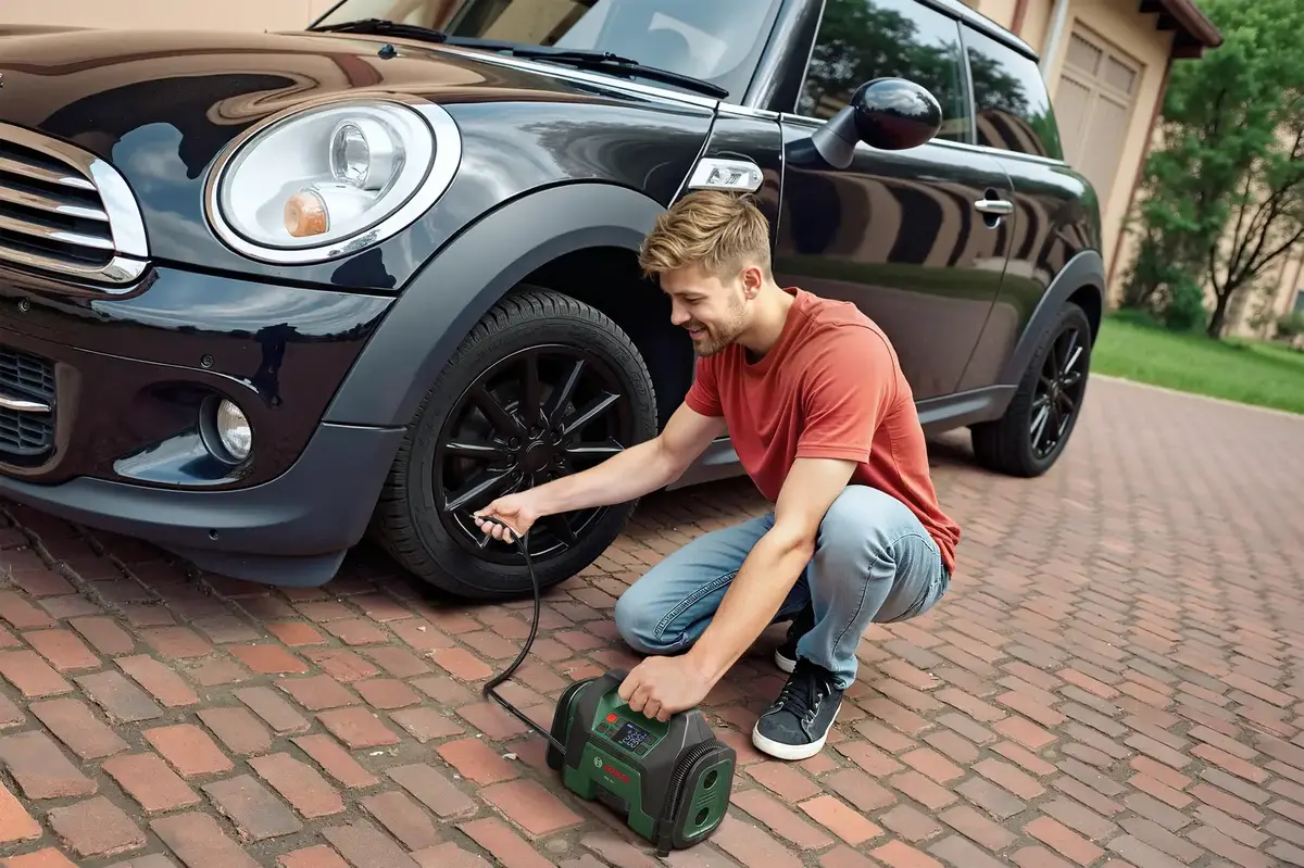 Компрессор Bosch PAO 18V (без аккумулятора) Photo 5
