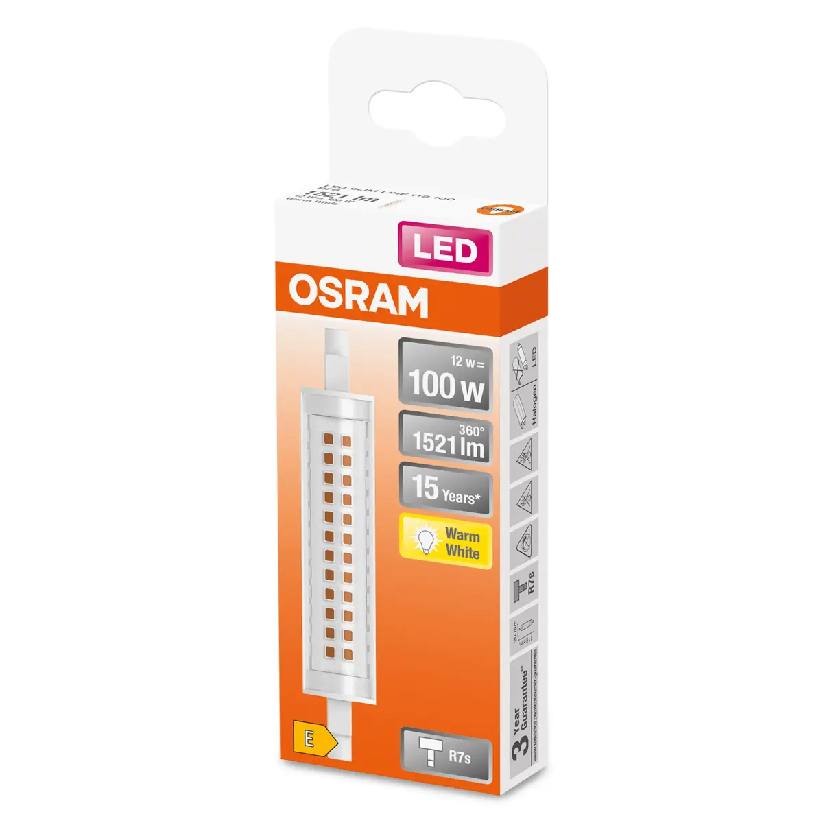 LEDvance Osram SLIM LINE 12 Вт R7s 2700 K Photo 5