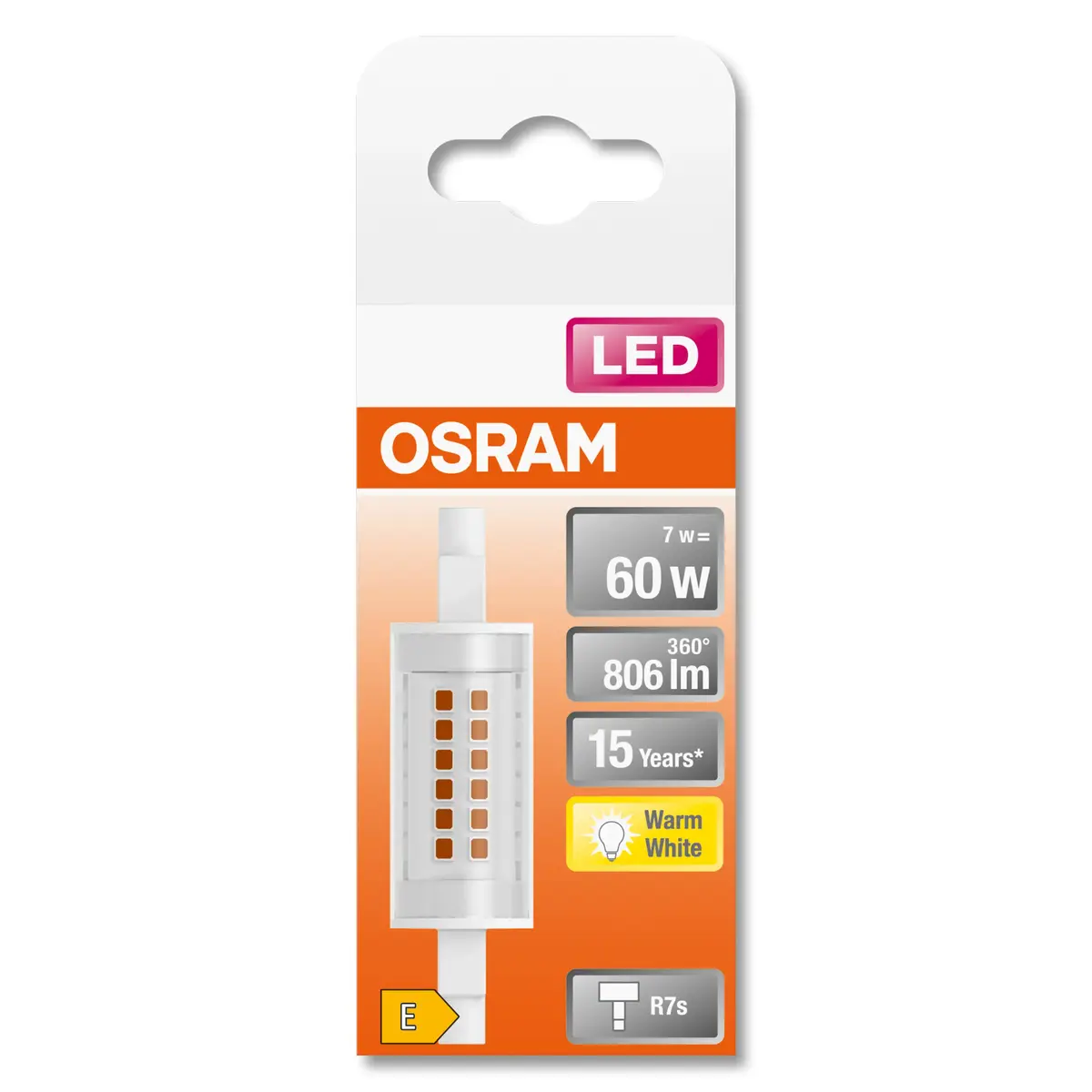 LEDvance Osram SLIM LINE R7s 7 Вт 2700 K Photo 6